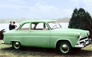 Hudson Jet 2-Door Family Club Sedan 1954 года